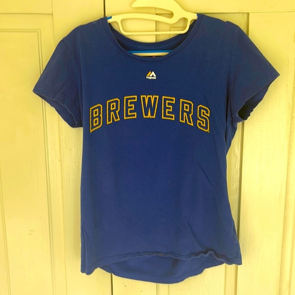 Milwaukee Brewers women’s short-sleeved t-shirt - Picture 1 of 3